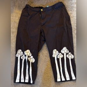 Big bud press brown mushroom work pants - 4x